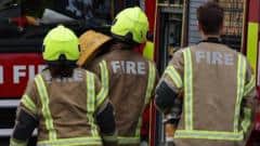 Dozens of firefighters tackle building blaze in Staffordshir — Stafford news photo
