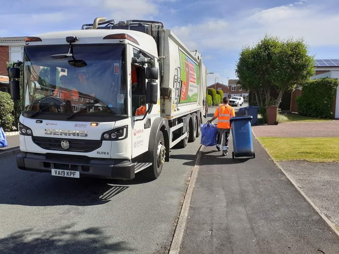 Stafford bin collection dates change for August bank holiday — Stafford news photo