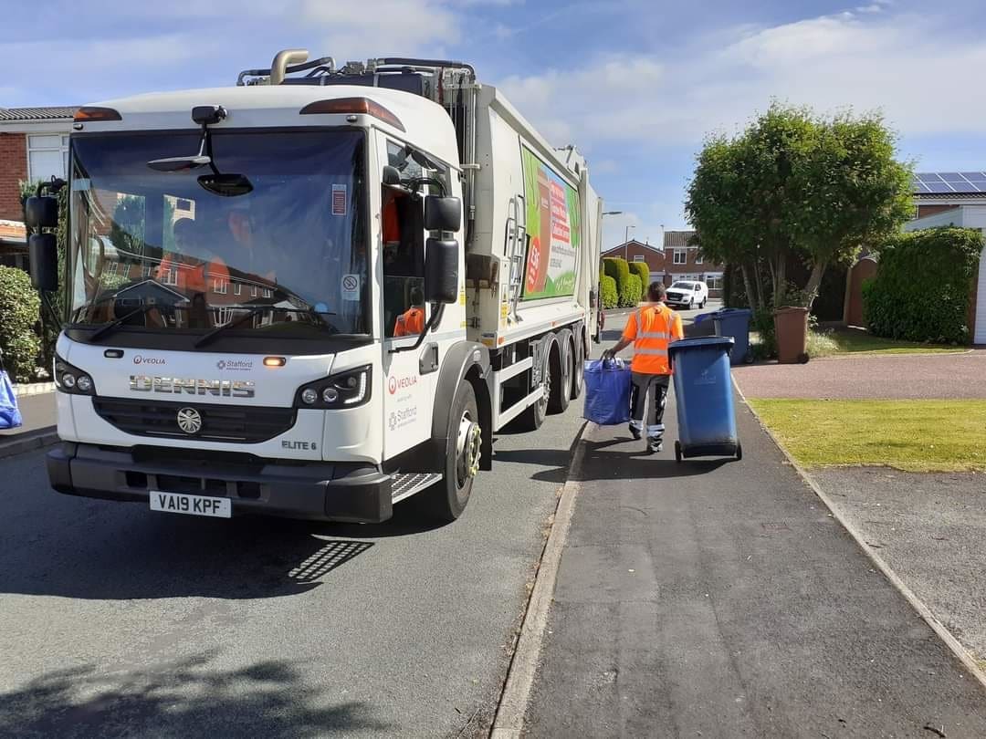 Stafford bin collection dates change for August bank holiday — Stafford news photo (Stafford Borough Council)