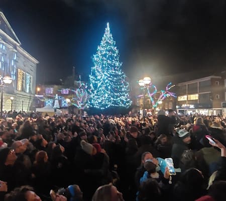 Stafford Christmas Lights Switch-On: 21 November — Stafford news photo (Stafford Borough Council)